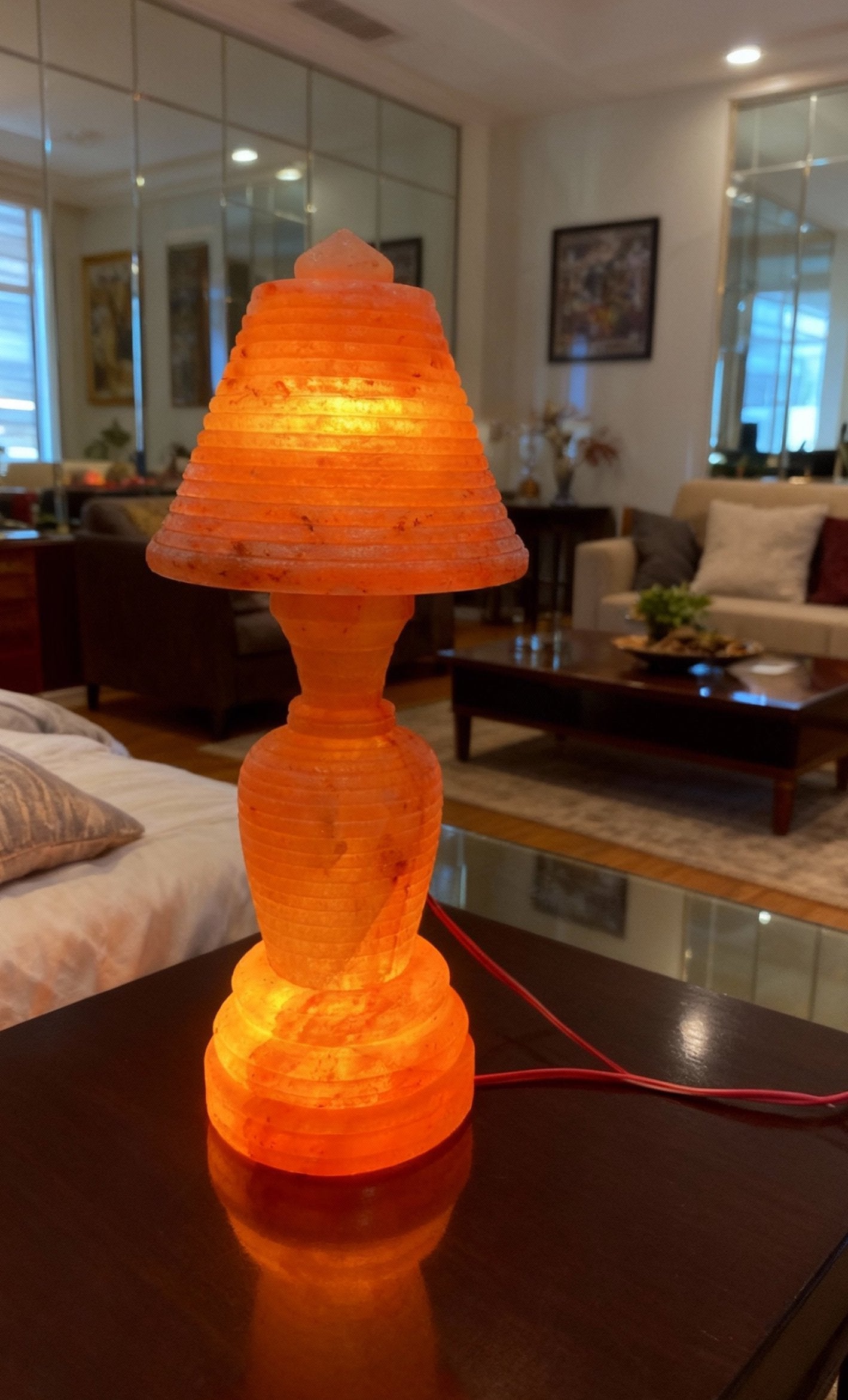 Luxury XL Himalayan Salt Lamp | Statement Decor
