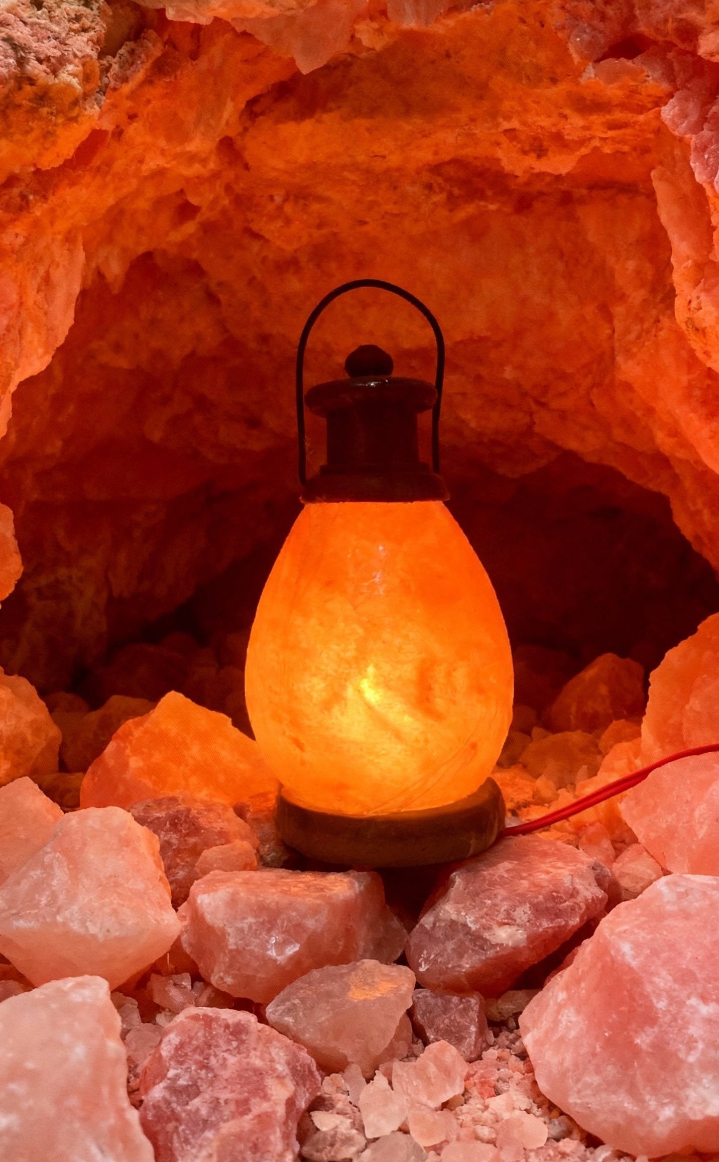 Classic Himalayan Pink Salt Lantern | Home Decor